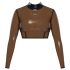 LATEX - Transparent Latex Top (Transparent Black) - S-L