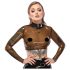 LATEX - Transparent Latex Top (Transparent Black) - S-L - M