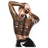 LATEX - Transparent Latex Top (Transparent Black) - S-L - 2XL