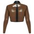 LATEX - Transparent Latex Top (Transparent Black) - S-L - 2XL