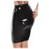 LATEX - latex midtskjørt (svart)