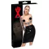 LATEX - latex midtskjørt (svart) - 2XL
