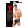LATEX - boxer + penisring (svart)