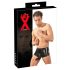 LATEX - boxer + penisring (svart)