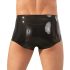 LATEX - boxer + penisring (svart)