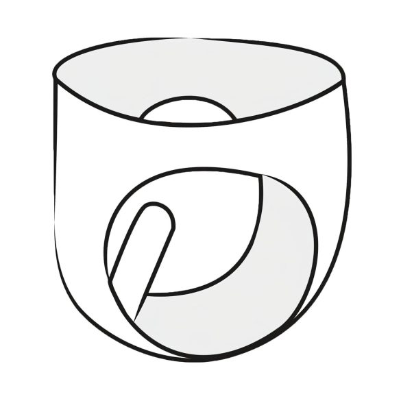 LATEX - kvinne truse med kondom (svart)