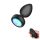 Mrow - Light-up, Radio Anal Vibrator (Black)