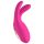 Mrow - oppladbar, 3-armet klitorisvibrator (rosa)