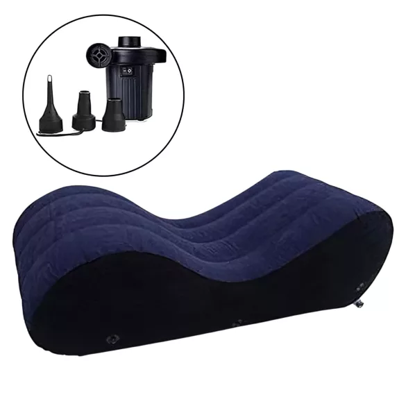 Desirel Magic Pillow - Oppblåsbar sexsofa - stor (blå)