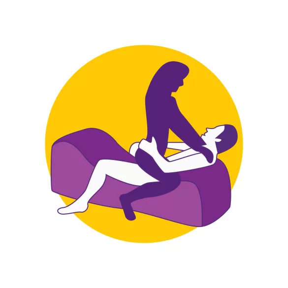 Desirel Magic Pillow - Oppblåsbar sexsofa - stor (blå)