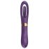 Funny Me Dual - Oppladbar, 2-i-1 tungevibrator (lilla)