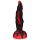 OgazR Hell Dong - riflet dildo - 20 cm (rød)