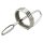 DeepRing - metall dilator med ring - 9cm (sølv)