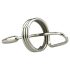 DeepRing - metall dilator med ring - 9cm (sølv)