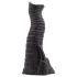 AnimHole Djumbo - stor elefantstamme dildo - 18cm (svart)