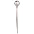 FukR - metall, rund dilator - 8cm (sølv)