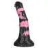 Bad Horse - silikon hestepenis-dildo - 18 cm (svart/rosa)