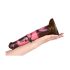 Bad Horse - silikon hestepenis dildo - 24cm (brun-rosa)