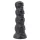 Topped Monster - hodeskalle-dildo - 22 cm (svart)