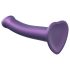 Strap-on-me Metallisk Glans M - hudvennlig dildo (metallisk lilla)