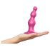 Strap-on-me Perlekuler S - perle dildo med sugekopp (rosa)
