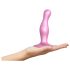 Strap-on-me Curvy S - bølgete sugekoppdildo (rosa)