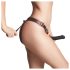 Strap-on-me - justerbar strap-on dildo - XS-XXL (brun)
