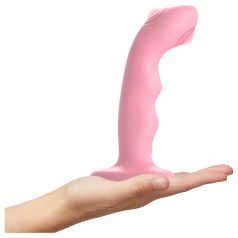 Strap-on-me M - vanntett, pulserende G-punktvibrator (rosa)