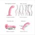 Strap-on-me M - vanntett, pulserende G-punktvibrator (rosa)