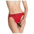 Strap-on-me - Justerbart hoftebelte for strap-on dildo - XS-XXL (rød)