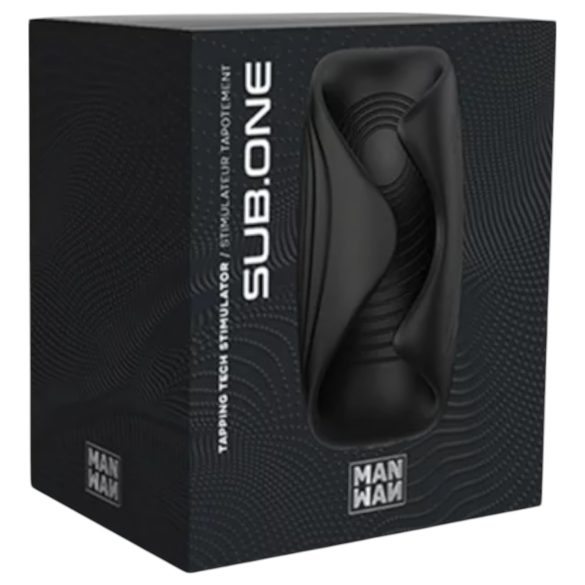 ManWan Sub.One - oppladbar masturbator (svart)
