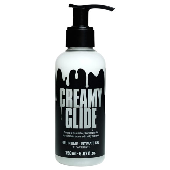 Creamy Glide - vannbasert imitert fruktbarhetsgel og massasjeolje (150ml)