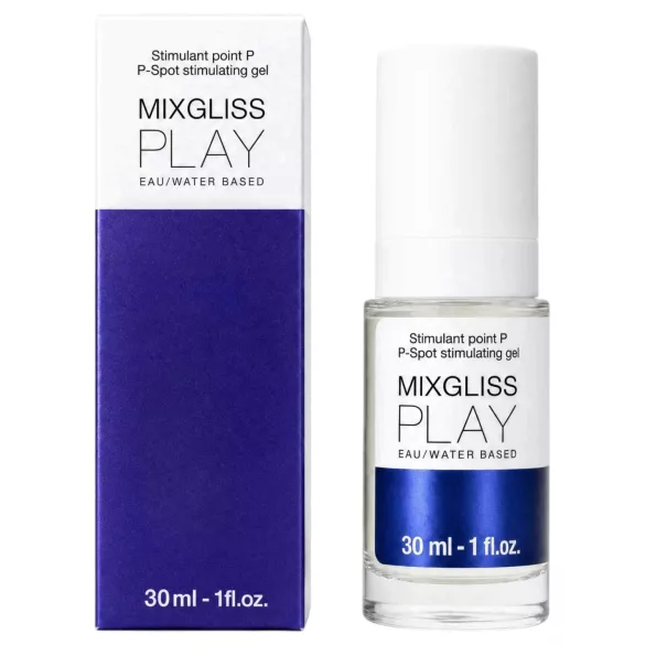 Mixgliss Play - prostatastimulerende glidemiddelgel for menn, uten duft (30 ml)