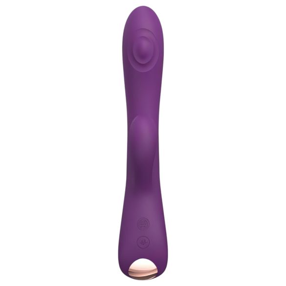 Love to Love Bunny&Clyde - pulserende klitorisvibrator med kaninarm (lilla)