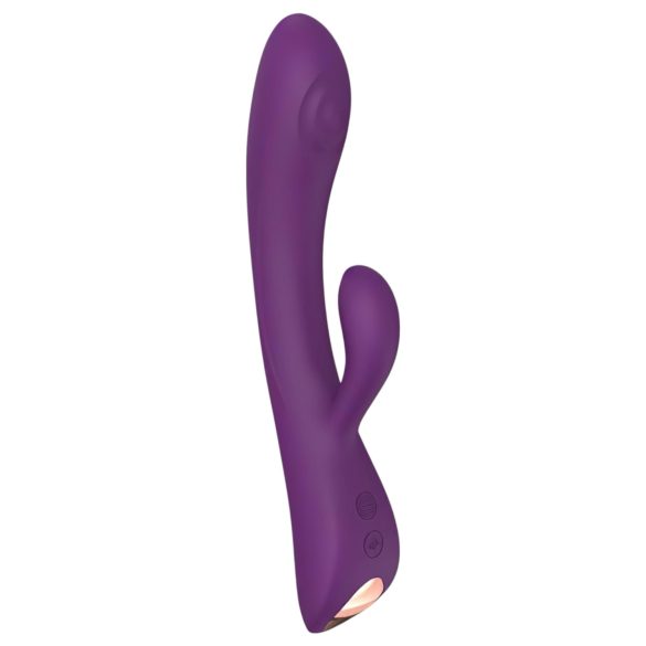Love to Love Bunny&Clyde - pulserende klitorisvibrator med kaninarm (lilla)