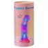 Love to Love Sugar Bomb - lysende LED-silikondildo (rosa-gul) - 16,9 cm