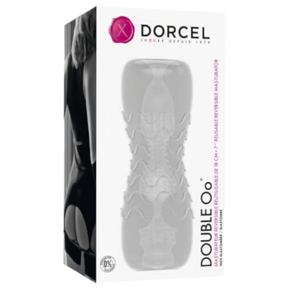 Dorcel Double Oo - dobbel toggevogn (gjennomsiktig)