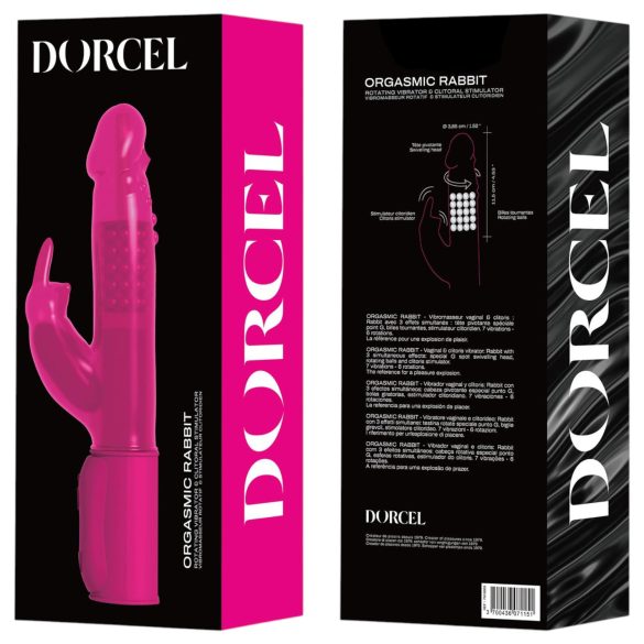 Dorcel Orgasmic Rabbit - klitorisstimulerende vibrator (rosa)