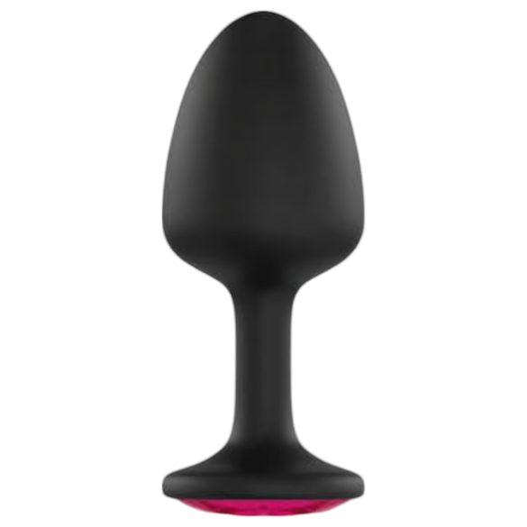 Dorcel Geisha Ruby Plug M - rosa stein (svart)