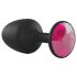 Dorcel Geisha Ruby Plug M - rosa stein (svart)
