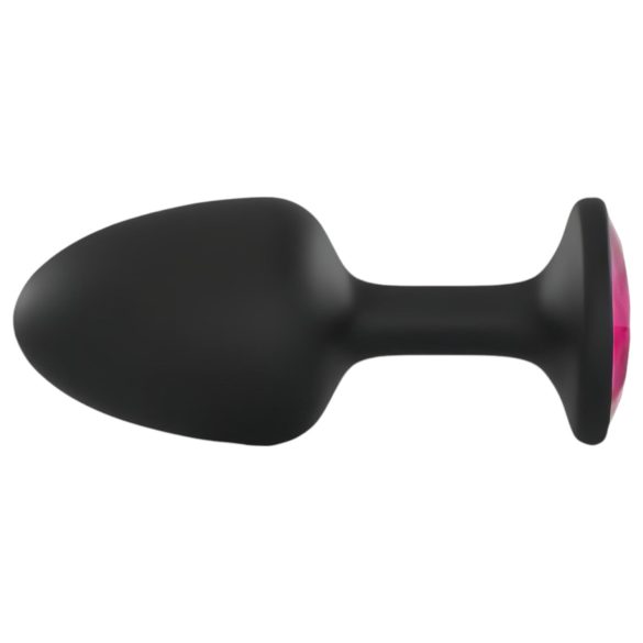 Dorcel Geisha Ruby Plug M - rosa stein (svart)