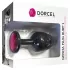 Dorcel Geisha Plug Ruby L - sort av fornøyelse (svart)