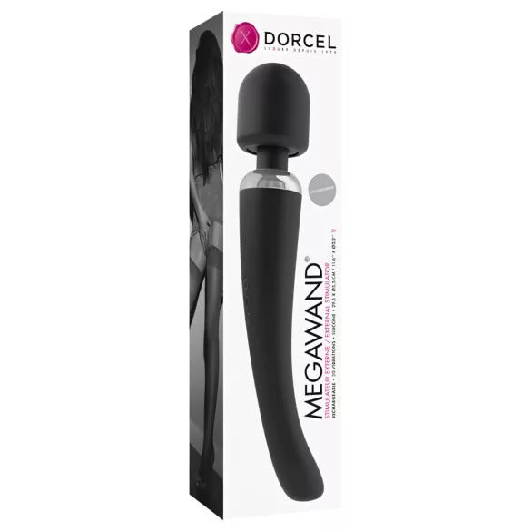 Dorcel Megawand - oppladbar massasjestav (svart)