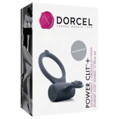 Dorcel Power Clit Plus - oppladbar vibrerende penisring (svart)   Dorcel Power Clit Plus - oppladbar vibrerende penisring (svart)