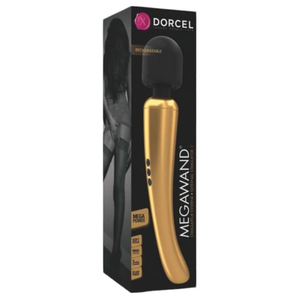 Dorcel Megawand - kraftfull oppladbar massør (gull)