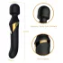 Dorcel Dual Orgasms Gull - 2-i-1 massasjevibrator (svart)