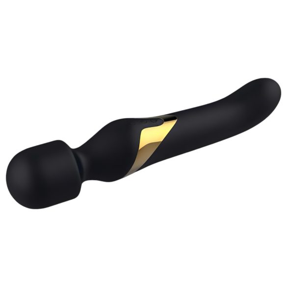 Dorcel Dual Orgasms Gull - 2-i-1 massasjevibrator (svart)