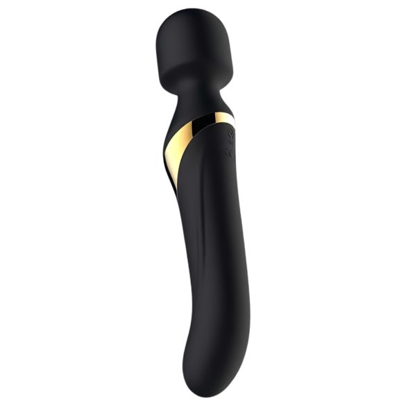 Dorcel Dual Orgasms Gull - 2-i-1 massasjevibrator (svart)