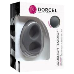 Dorcel Liquid-soft Teardrop - penisring (grå)