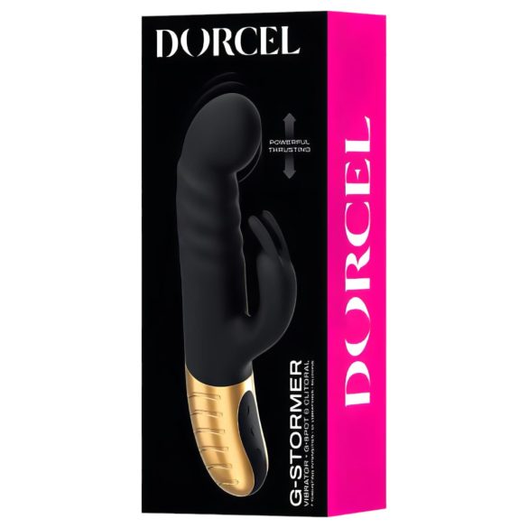 Dorcel G-stormer - oppladbar, pulserende klitorisstimulator (svart)